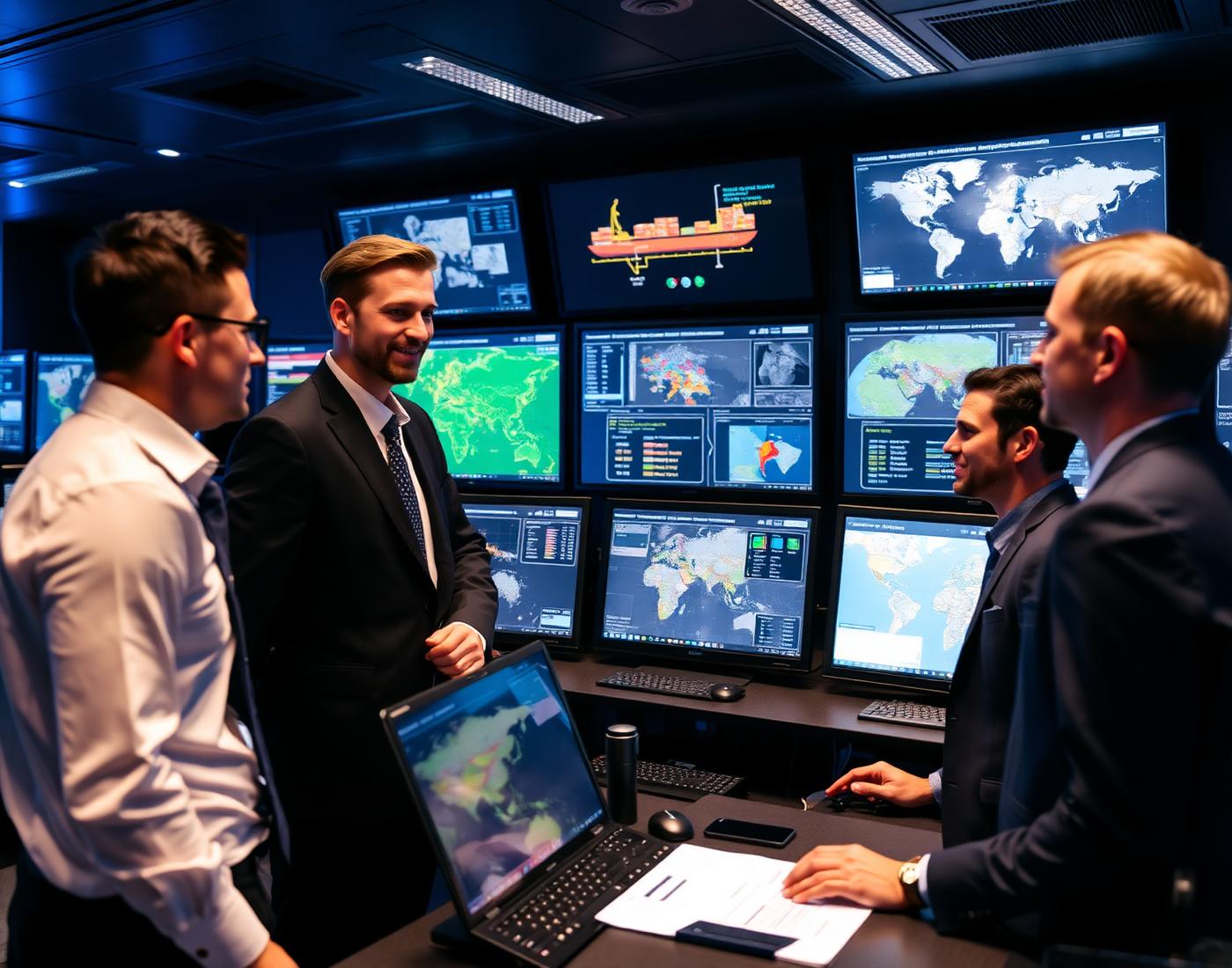 Cosmopolitan Logistics operations control room